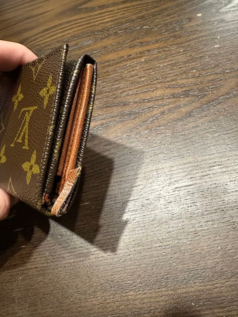 Louis Vuitton モノグラム 二つ折り財布　ヴィンテージ