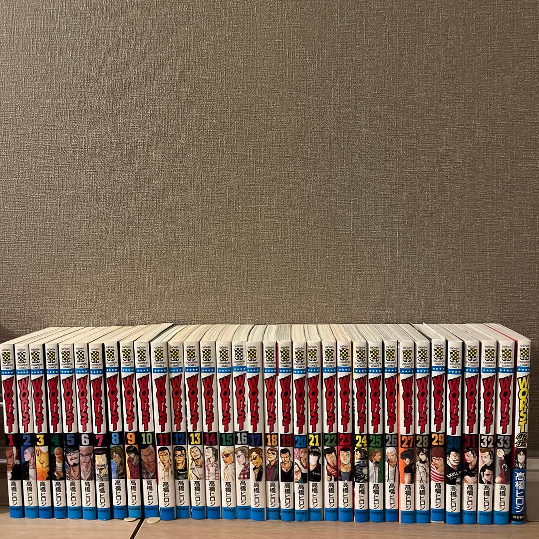 クローズ全巻➕2巻。 ワースト全巻➕一巻 セット。