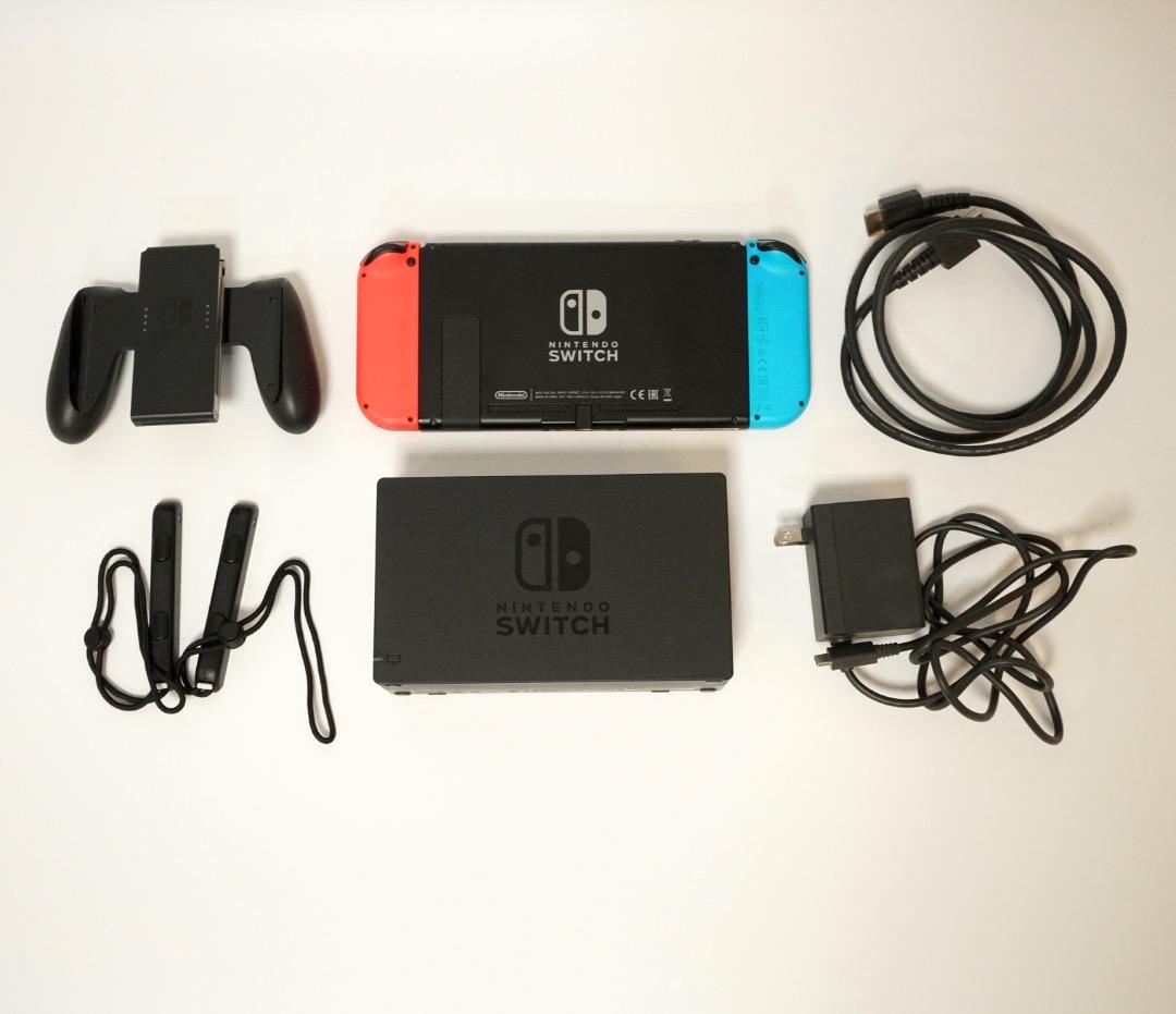 Nintendo Switch 本体 ネオンブルー/ネオンレッド 青/赤