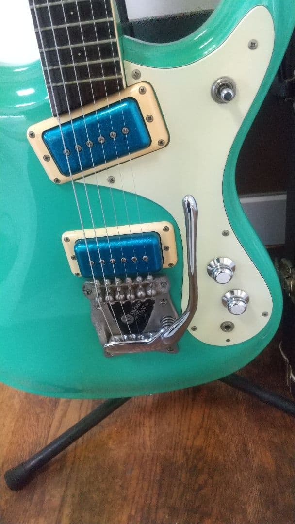 国内正規 Mosrite Ventures Model1965 ターコイズHC付