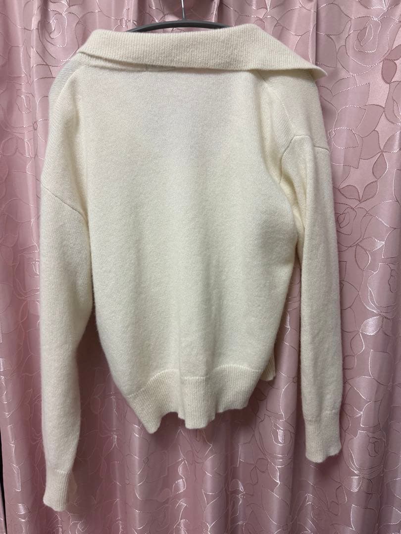 SNIDEL LACOSTE スキッパーニットプルオーバー