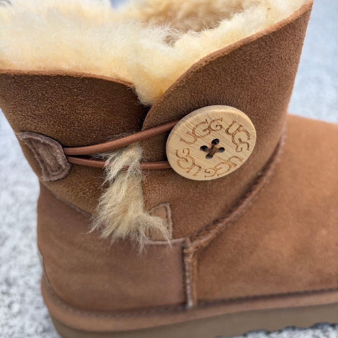 UGG Australia ブラウン ムートンブーツ　25cm