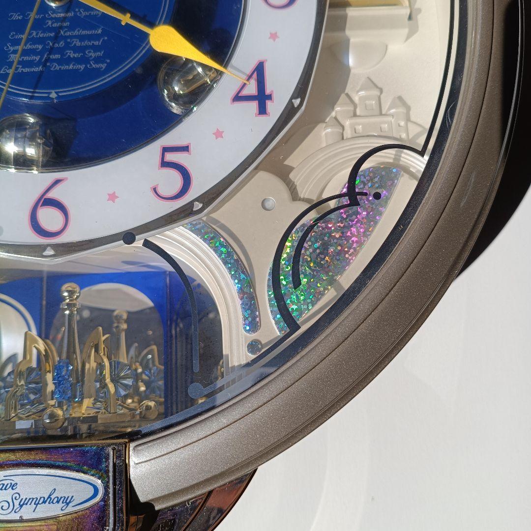 【動作品】SEIKO セイコー からくり時計 ウェーブシンフォニー RE555H