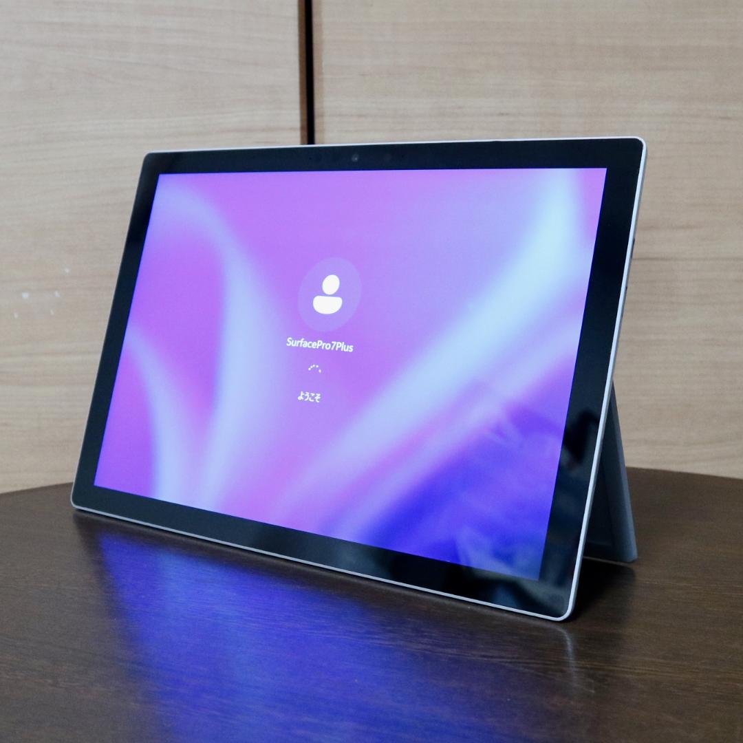 Surface Pro7+SIMフリー（1135G7/8GB/256GB）AC付