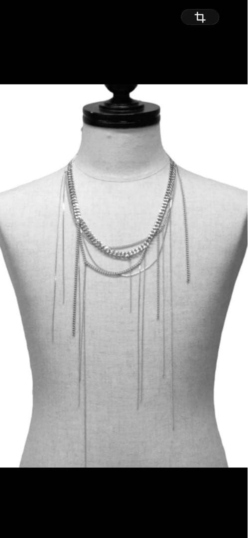 サリバン 22AW Irregular Chain Necklace