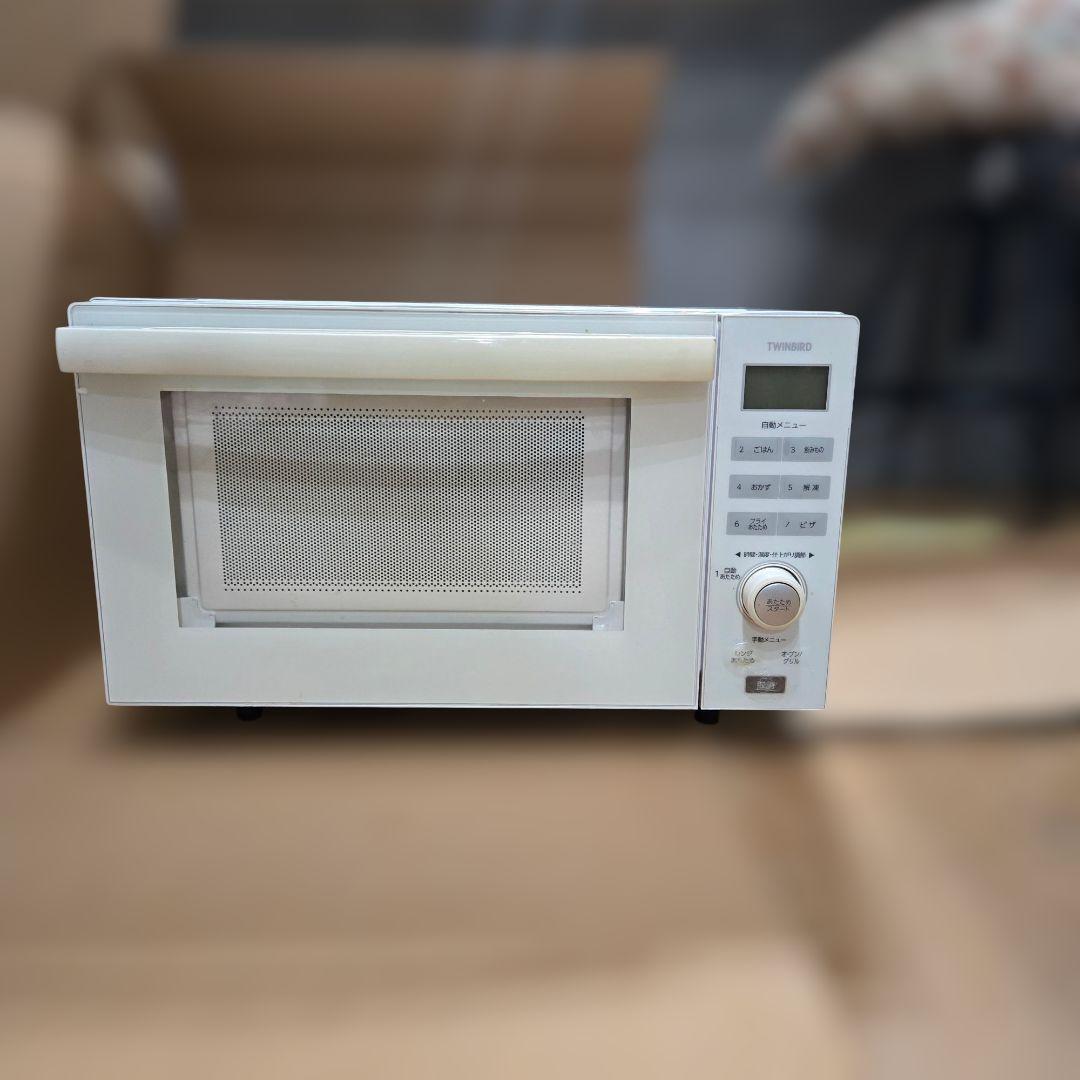 TWINBIRD センサー付フラットオーブンレンジ DR-E852 2019年製