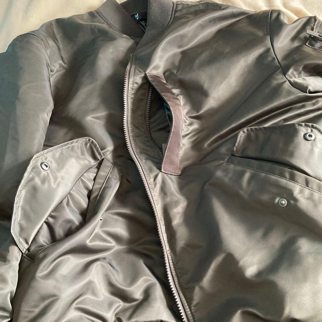 UNIQLO +J ハイブリッドダウンオーバーサイズMA-1 Lサイズ