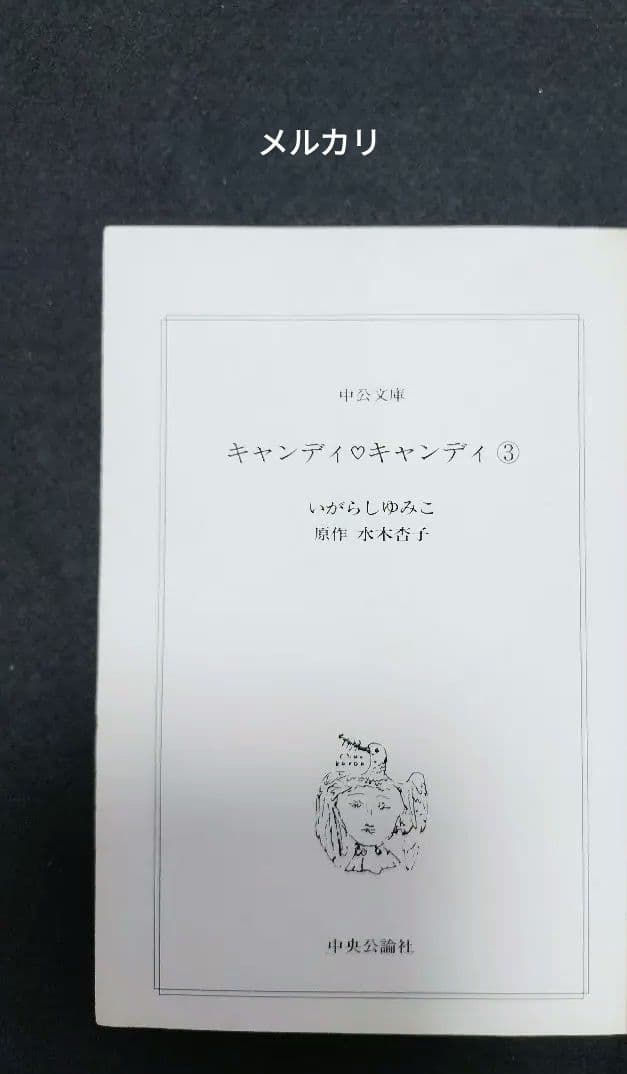 ■クリアブックカバー付き「キャンディ・キャンディ」文庫版●全巻セット