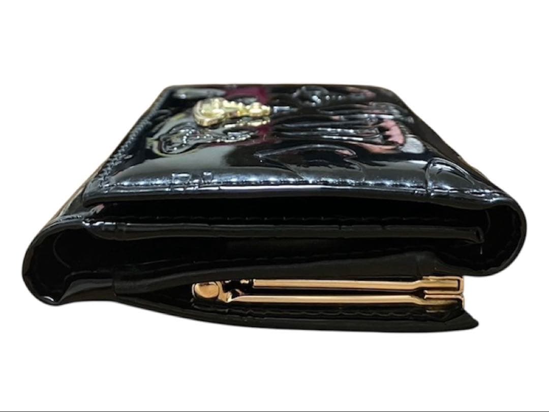 【美品】Vivienne Westwood 三つ折り財布 ブラック