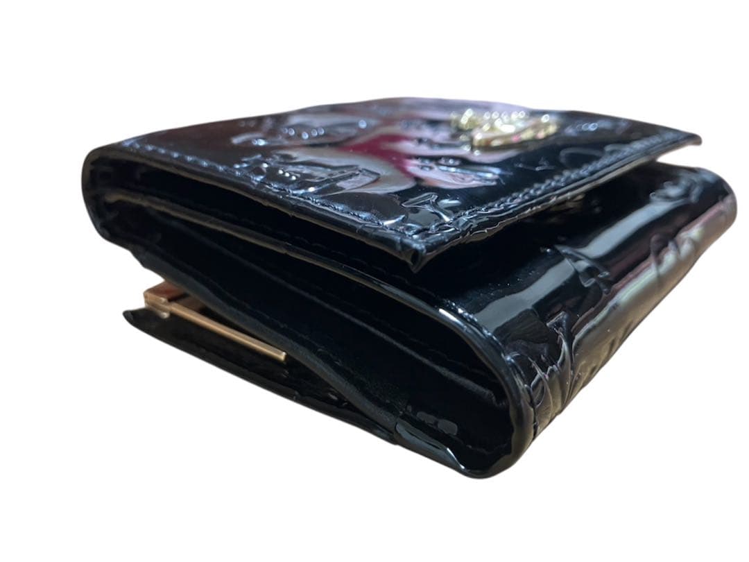 【美品】Vivienne Westwood 三つ折り財布 ブラック