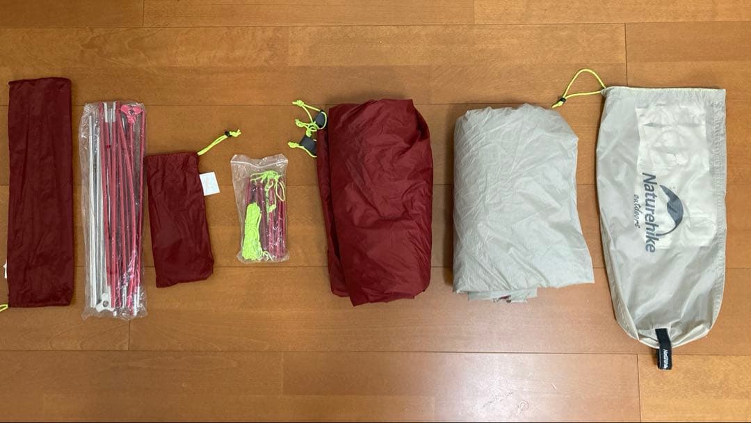 Naturehike Cloud UP 2 テント　キャンプ用テント　マット付き
