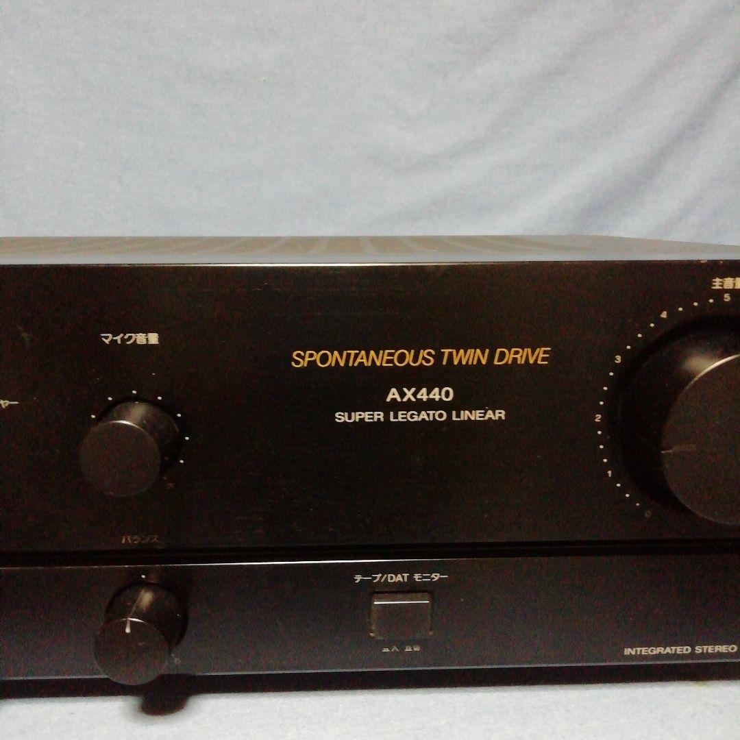 SONY　TA-AX440 アンプ　ブラック調
