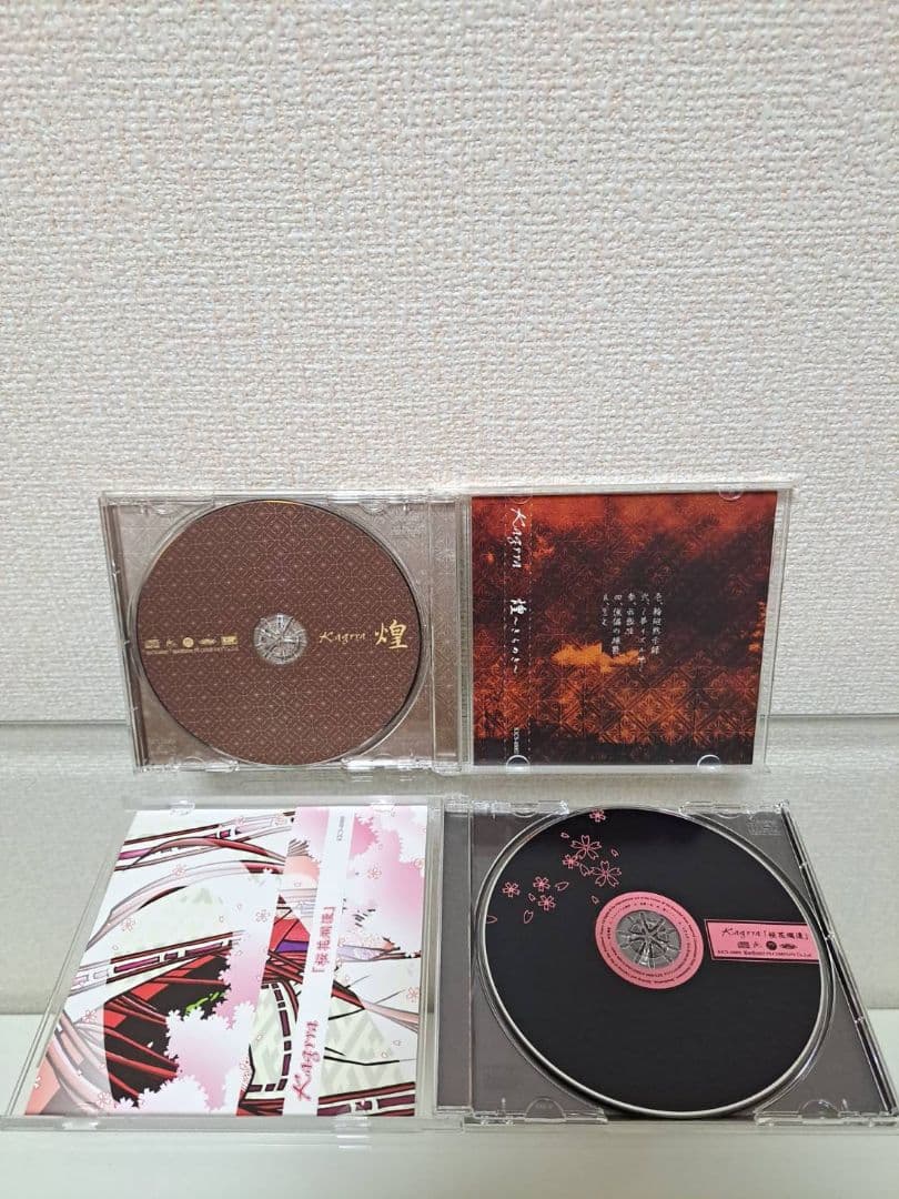 Kagrra 　CD15枚、DVD6枚、合計21枚
