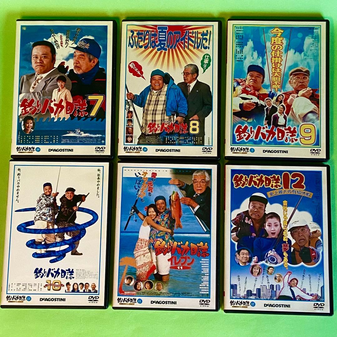 釣りバカ日誌DVD 全22巻コンプリート完全版　美品