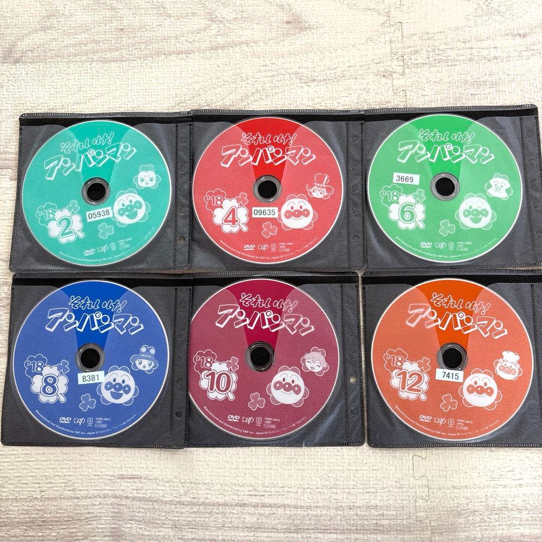 アンパンマン　TVシリーズ　'18 DVD 1-12巻　全巻セット