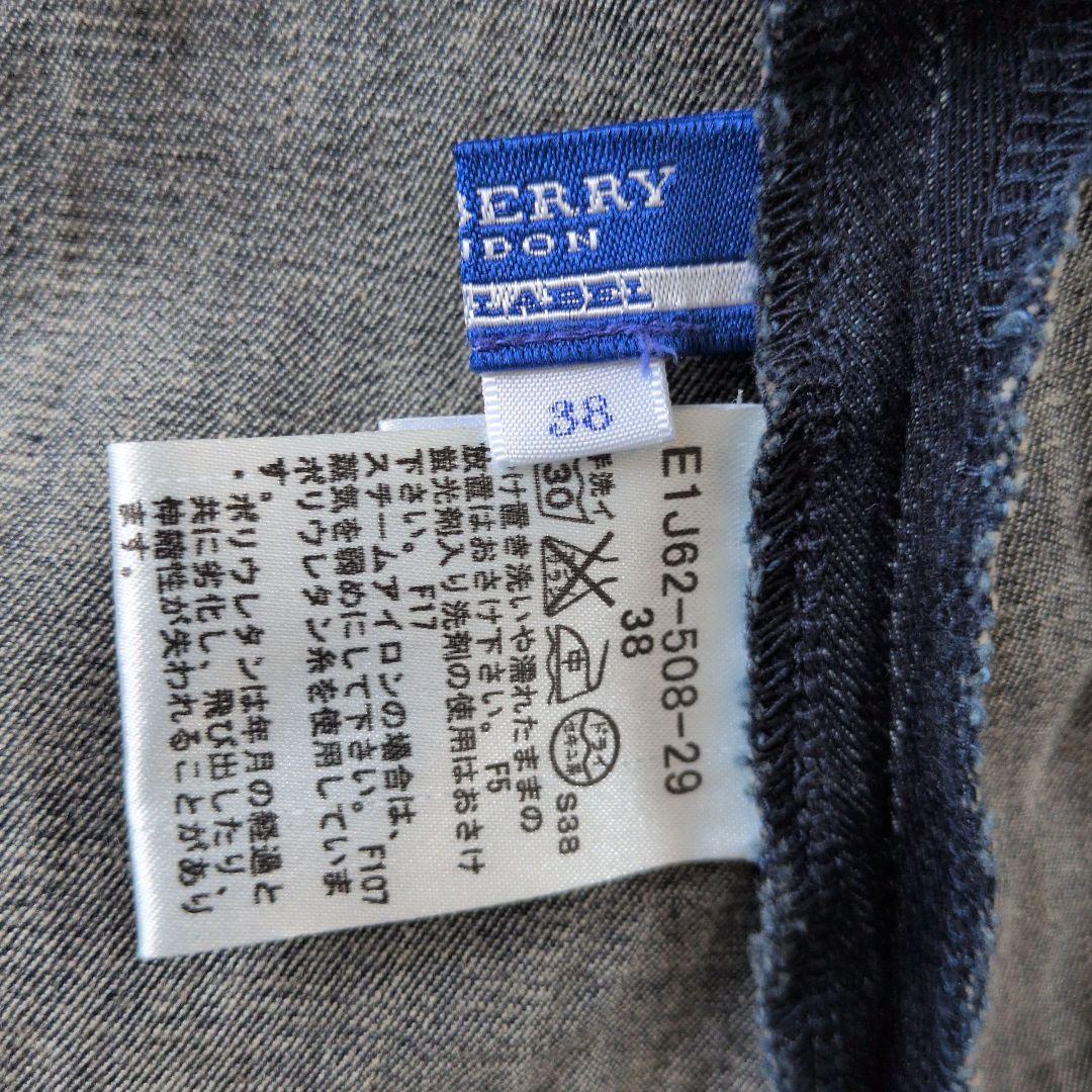 Burberry　バーバリー　ノバチェック　デニムワンピース　38