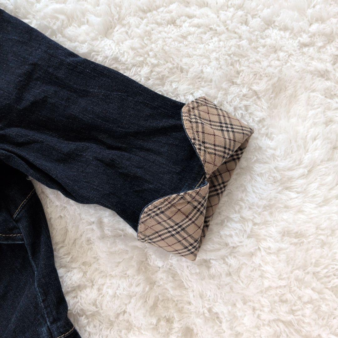 Burberry　バーバリー　ノバチェック　デニムワンピース　38