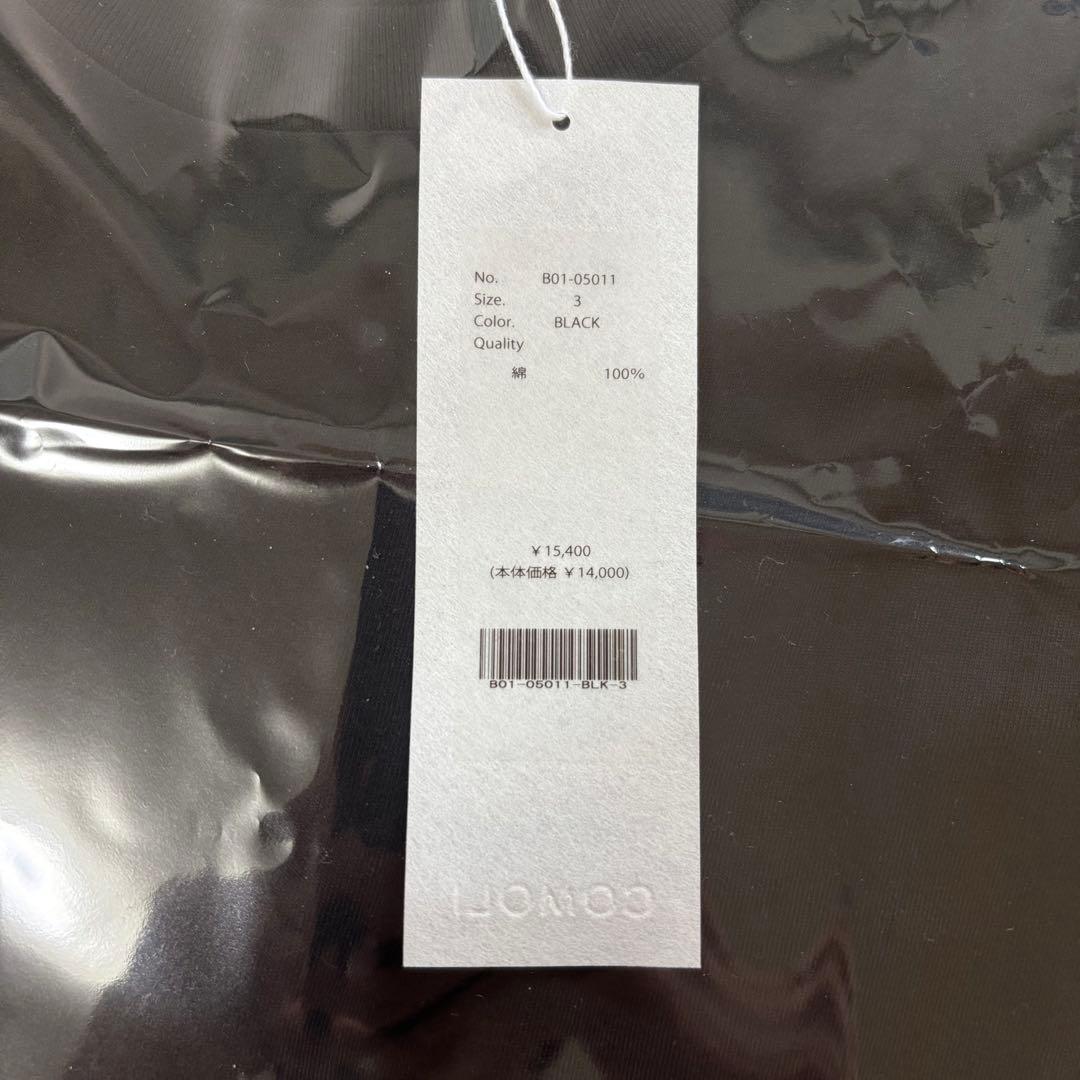 COMOLI 25SS コットンジャージーノースリーブ サイズ3