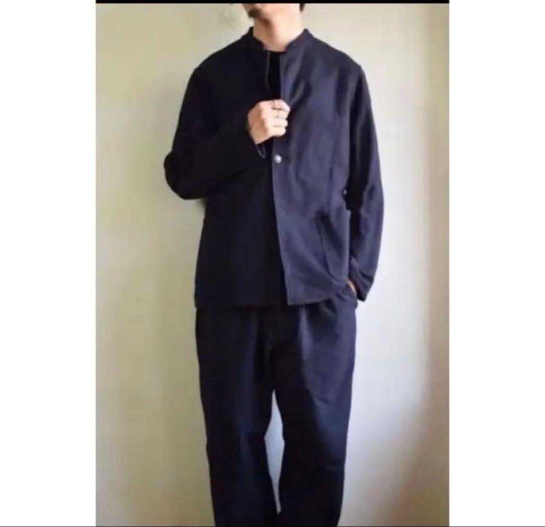 comoli インレイツイルセットアップ　サイズ2