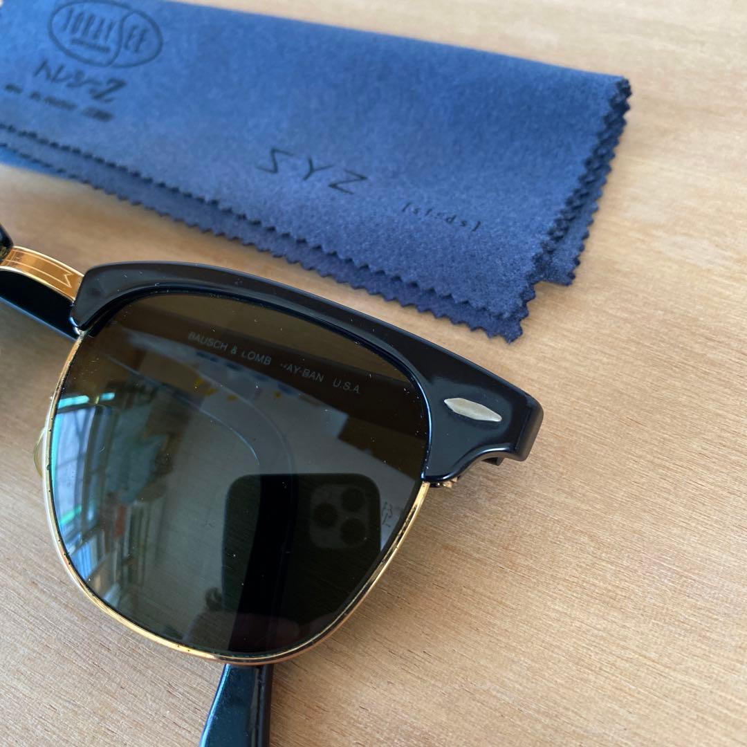 BL RAY-BAN オールドレイバン クラブマスター USA製ビンテージ