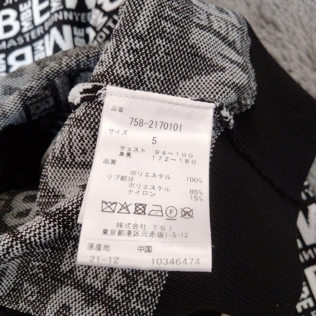 【極美品】マスターバニー☆総柄/ロゴ☆クルーネックニット☆L　ゴルフ/スポーツ