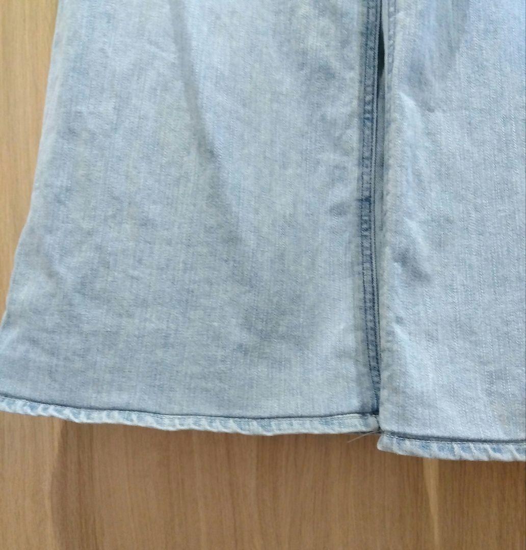 yanukヤヌーク ワイドフレア デニムMFT24