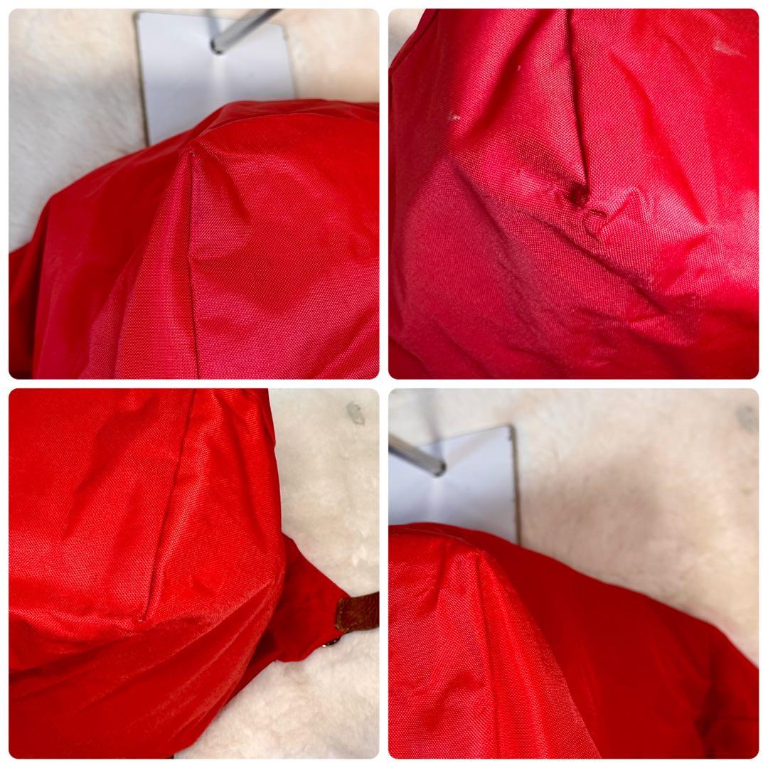ロンシャン longchamp プリアージュ Lトートバッグ 赤 レッド