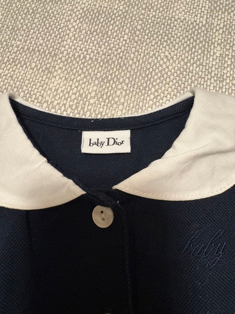 Baby Dior ネイビー 半袖ワンピース・チュニック