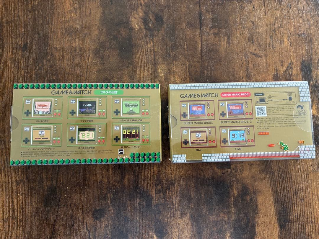 ゲーム&ウオッチ スーパーマリオブラザーズ ゼルダの伝説