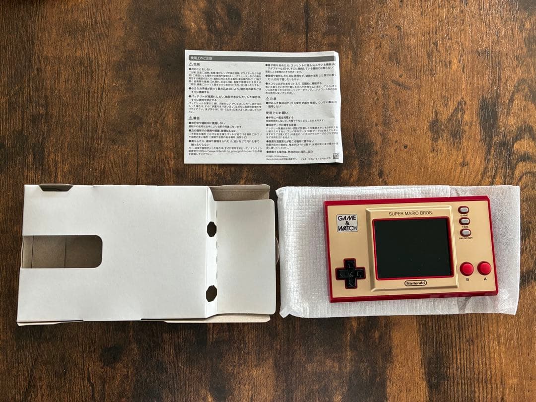 ゲーム&ウオッチ スーパーマリオブラザーズ ゼルダの伝説
