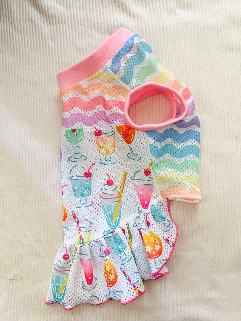 犬服ハンドメイド　タンクトップ(Happycharm)