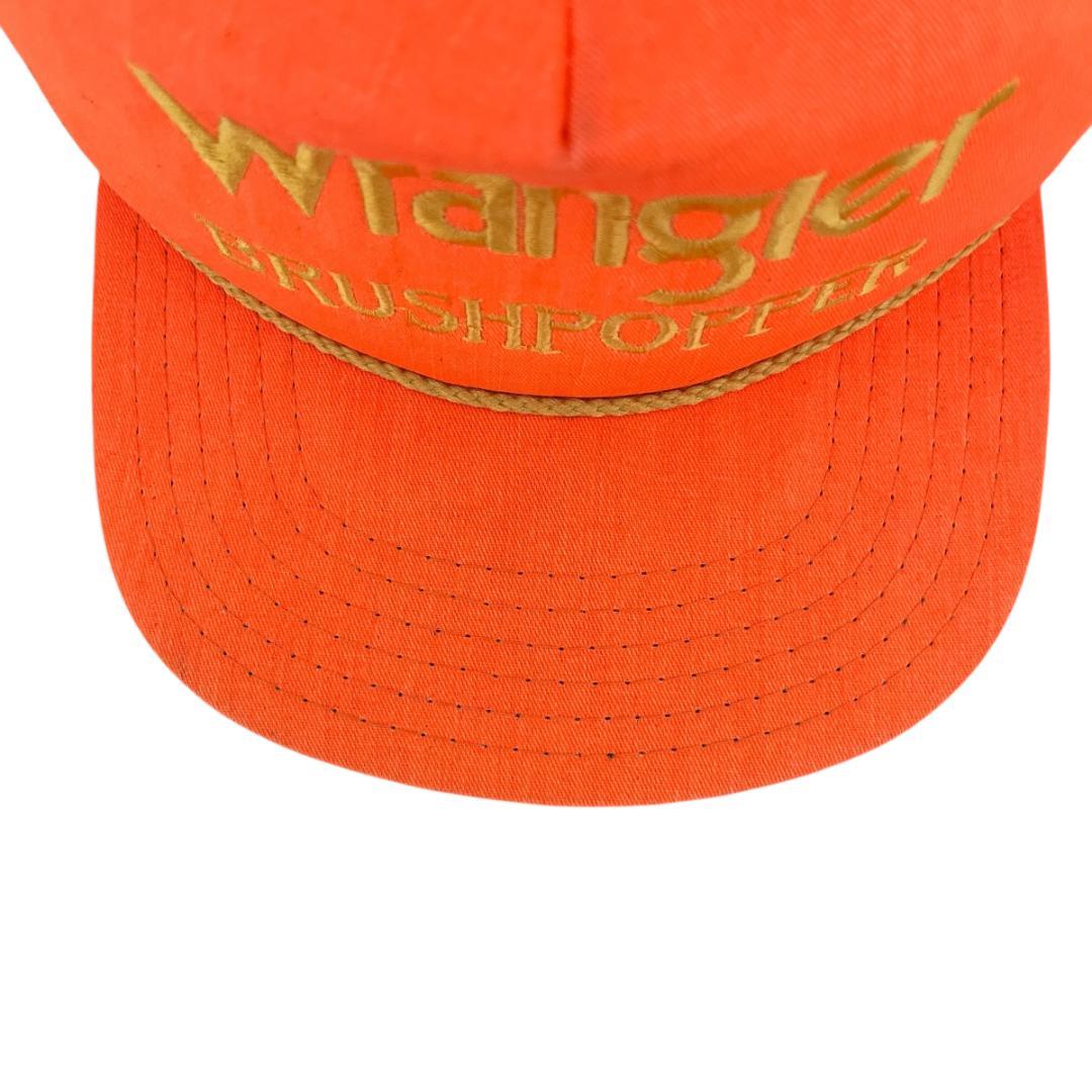 激レア　USA製　９０s　Wrangler　BRUSHPOPPER　キャップ
