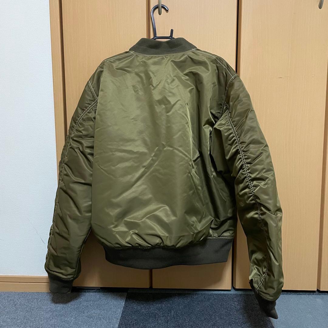 【新品】STUSSY MA-1 JACKET BROWN
