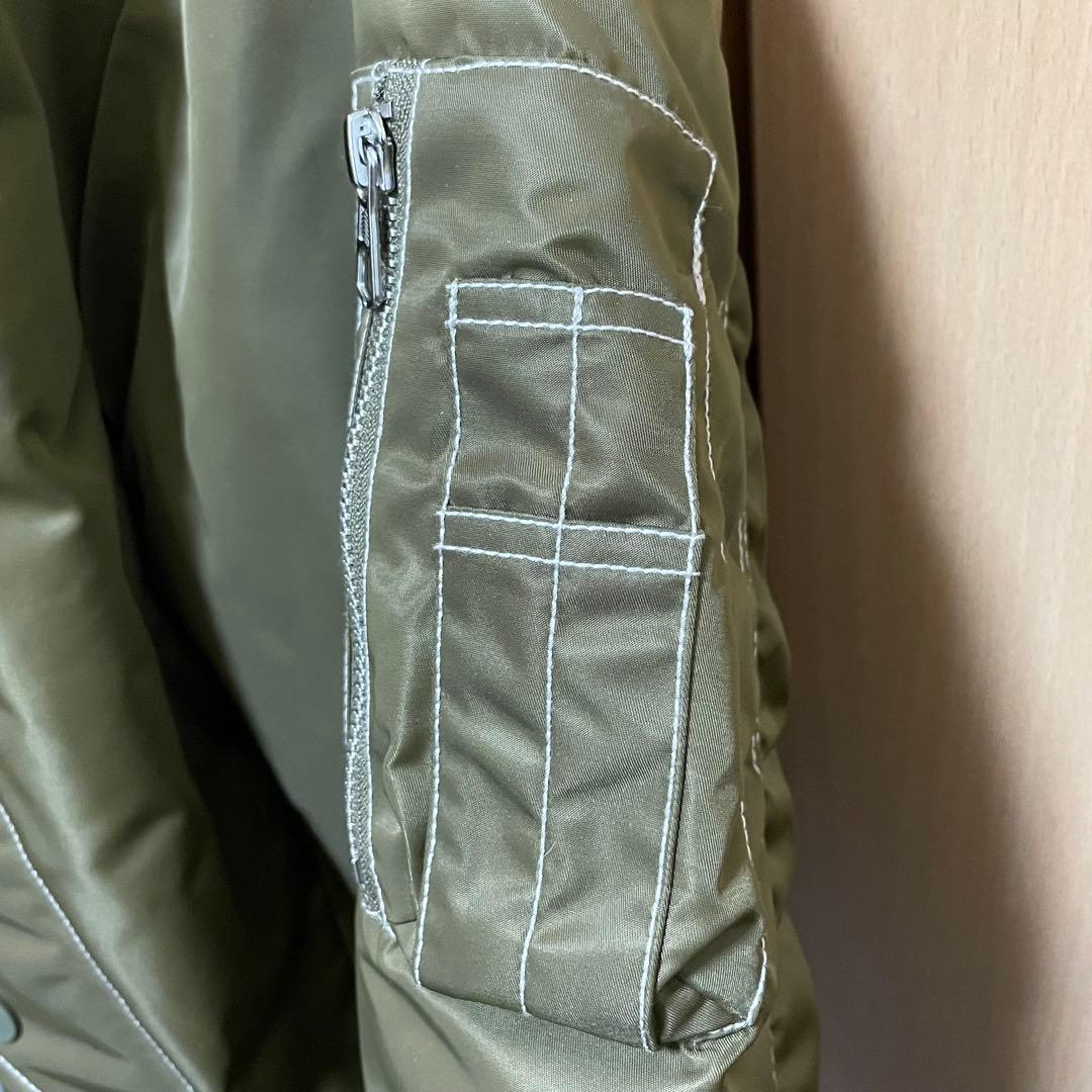【新品】STUSSY MA-1 JACKET BROWN