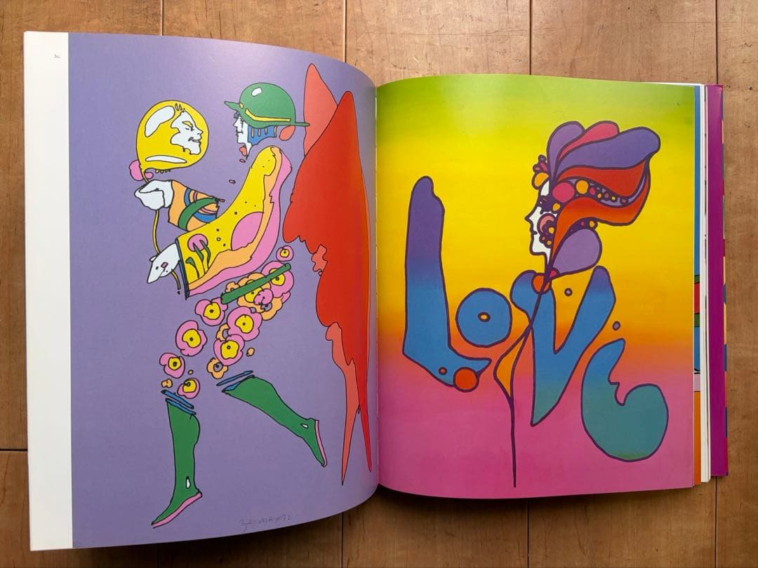 The Art of Peter Max　ピーターマックス　作品集　洋書