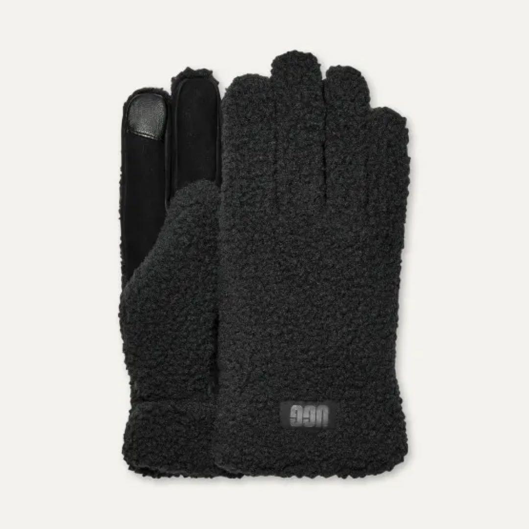 UGG ブラック ボア手袋 新品未使用