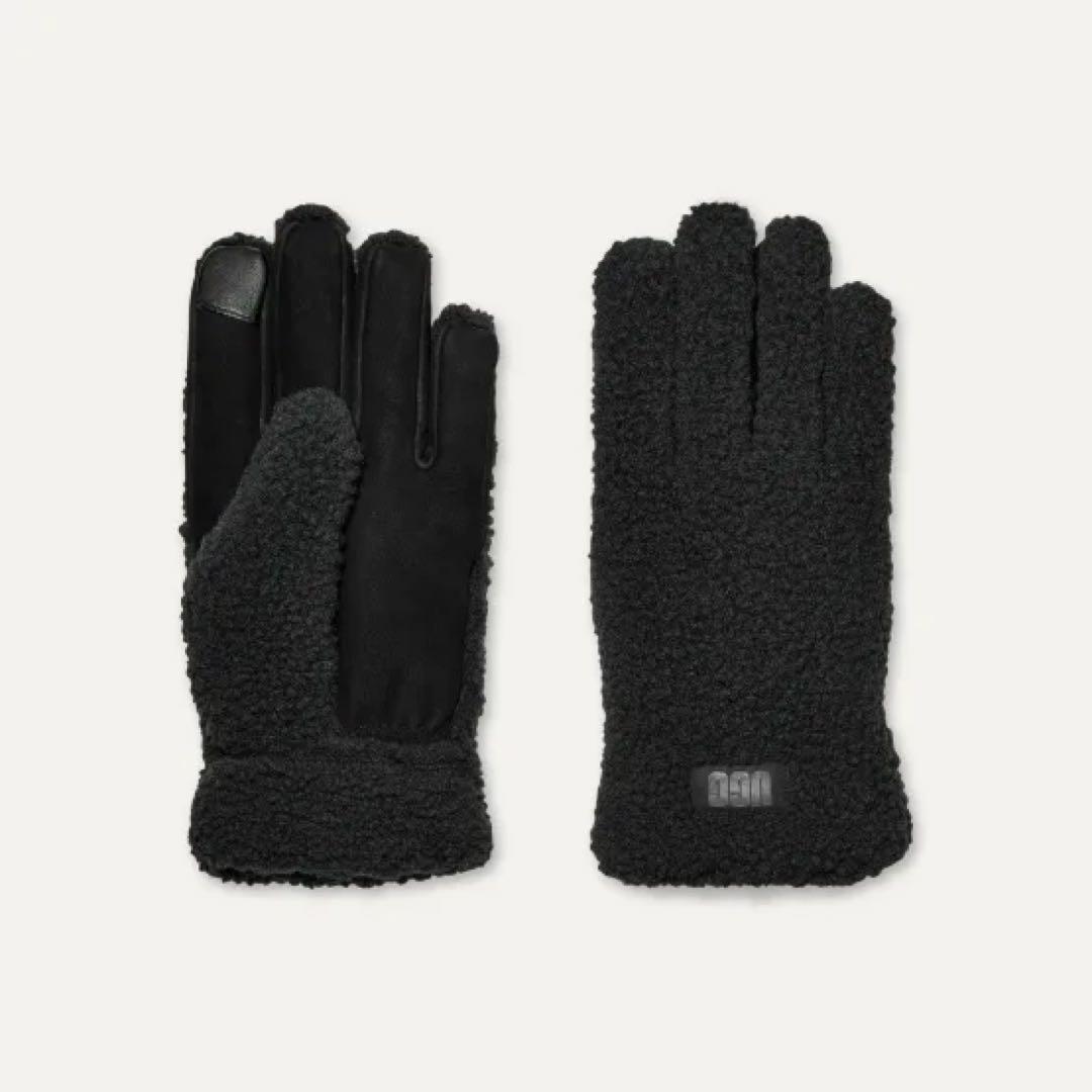 UGG ブラック ボア手袋 新品未使用
