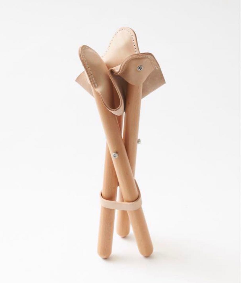 B*i様 romo ロモ SANSA CHAIR ヌメ革 折りたたみチェア