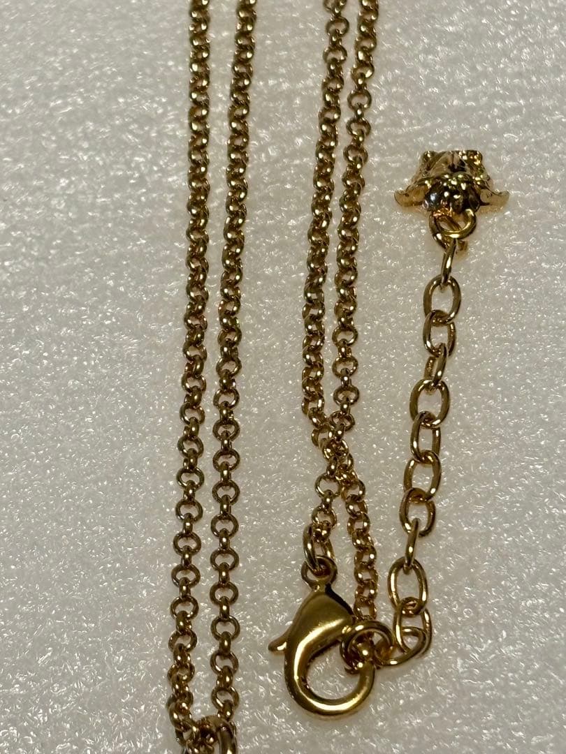 VERSACE メデューサラインストーンネックレス