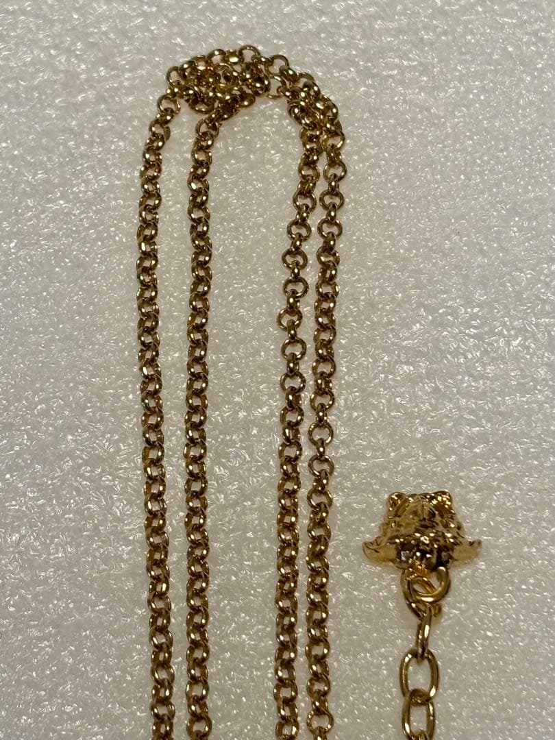 VERSACE メデューサラインストーンネックレス