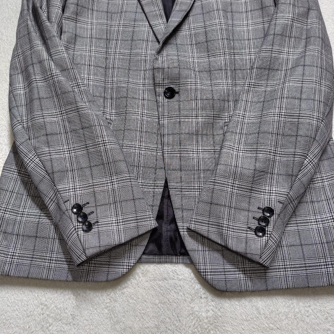 未使用に近い　現行　2XL　ZARA　テーラードジャケット グレンチェック