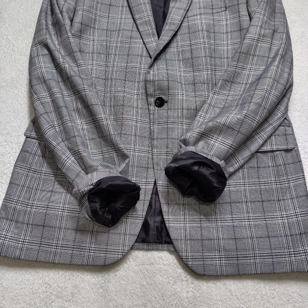 未使用に近い　現行　2XL　ZARA　テーラードジャケット グレンチェック