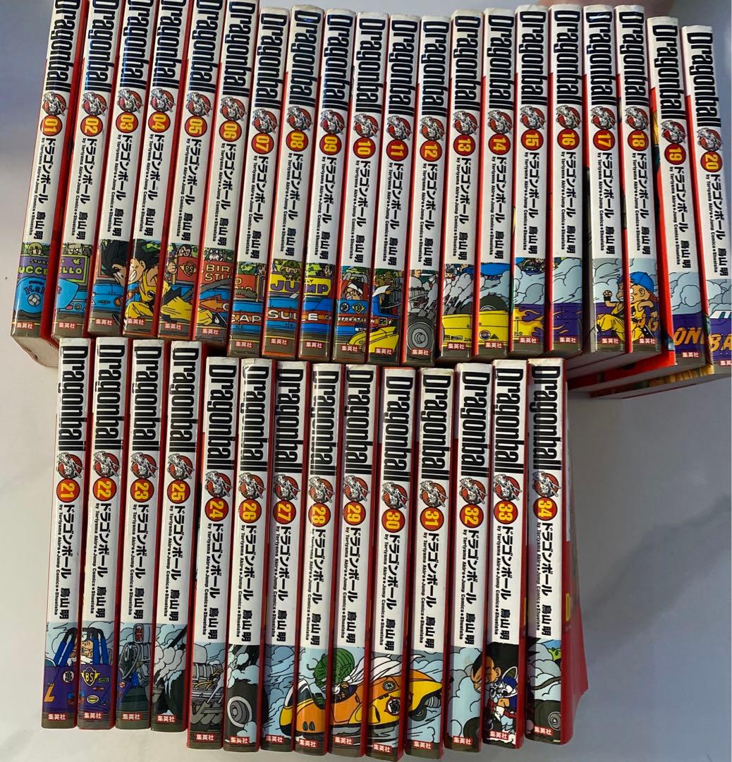 ドラゴンボール　鳥山明　1〜34全巻セット
