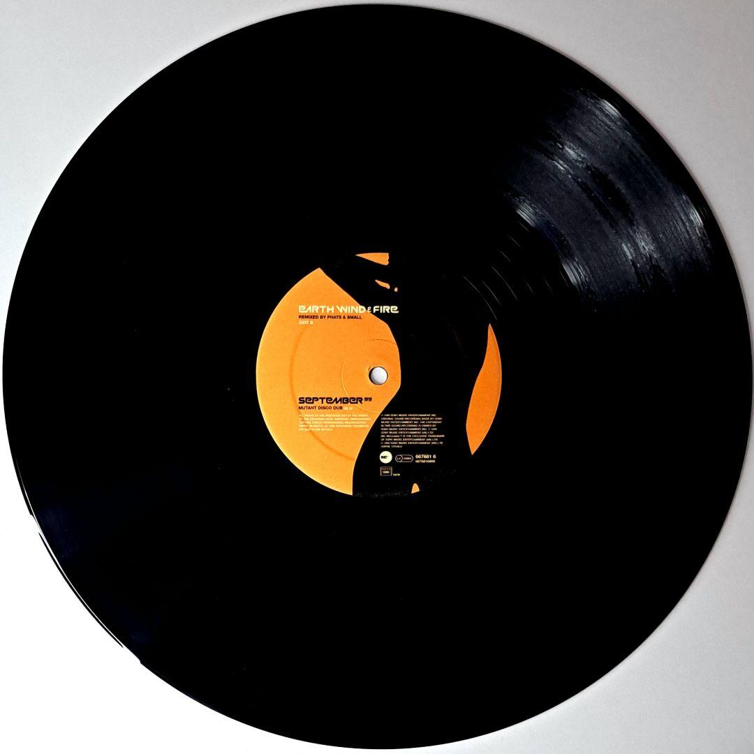 美品　Earth Wind & Fire September 99 レコード