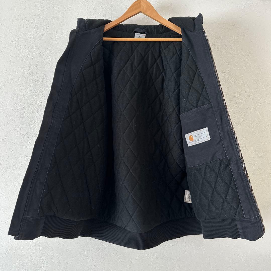 【たー坊】Carhartt アクティブジャケット ブラック Sサイズ