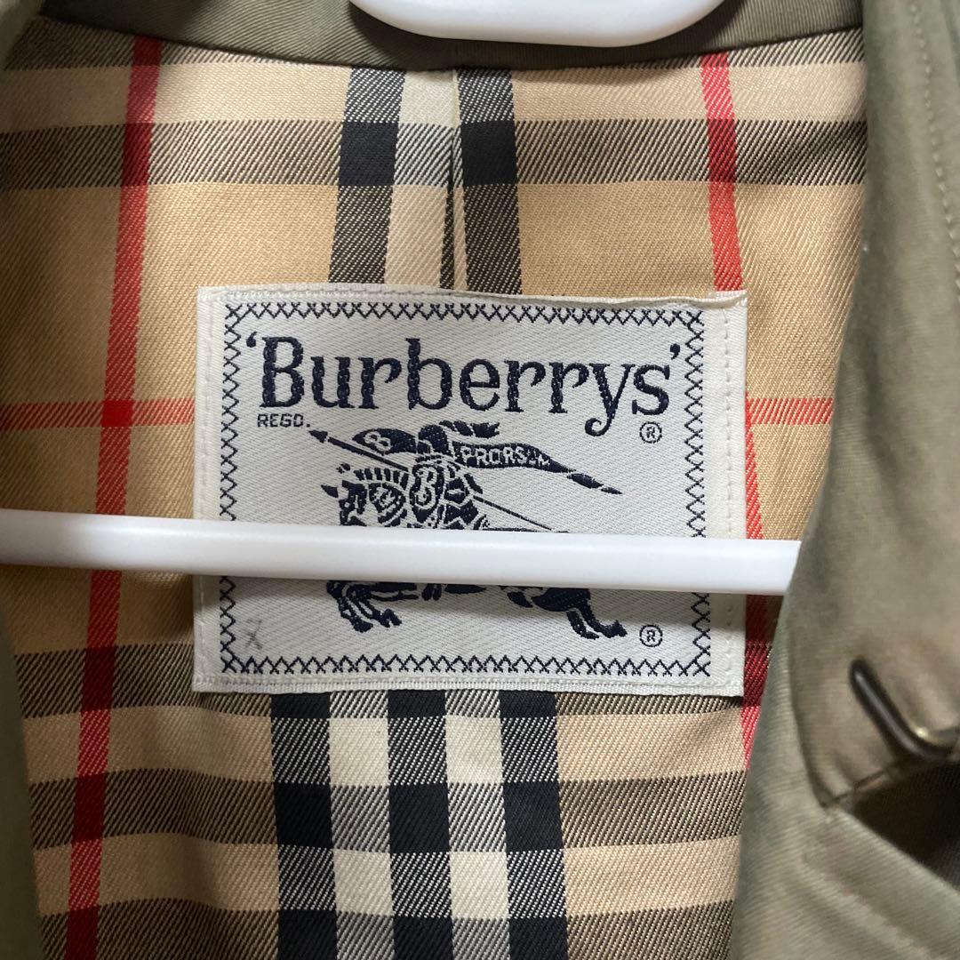 54 【新品タグ付き】Burberry's バーバリーズ トレンチコート 玉虫色