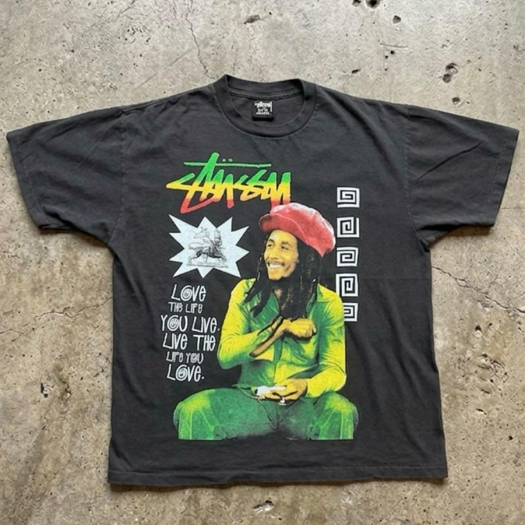 【激レア】90s Old Stussy ボブマーリー Tシャツ USA製 XL