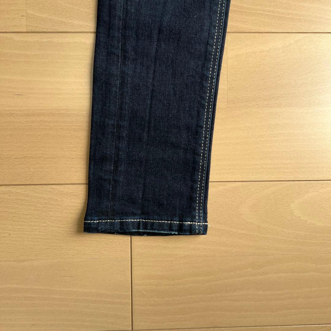 GYDA ハイウエストボタンスキニーデニム パンツ