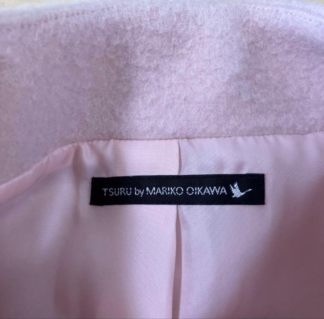 TSURU by MARIKO OIKAWA 薄いピンク コート