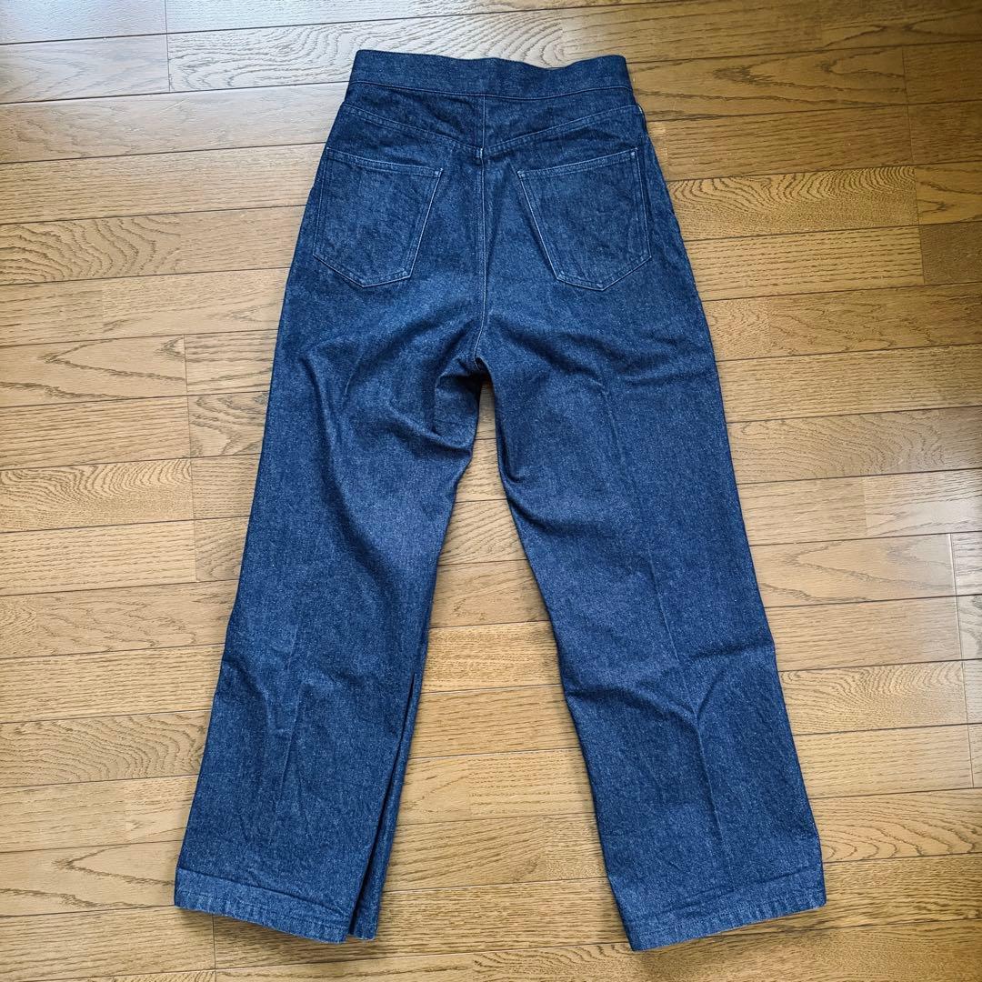 ジョンローレンスサリバン　デニムワイドパンツ